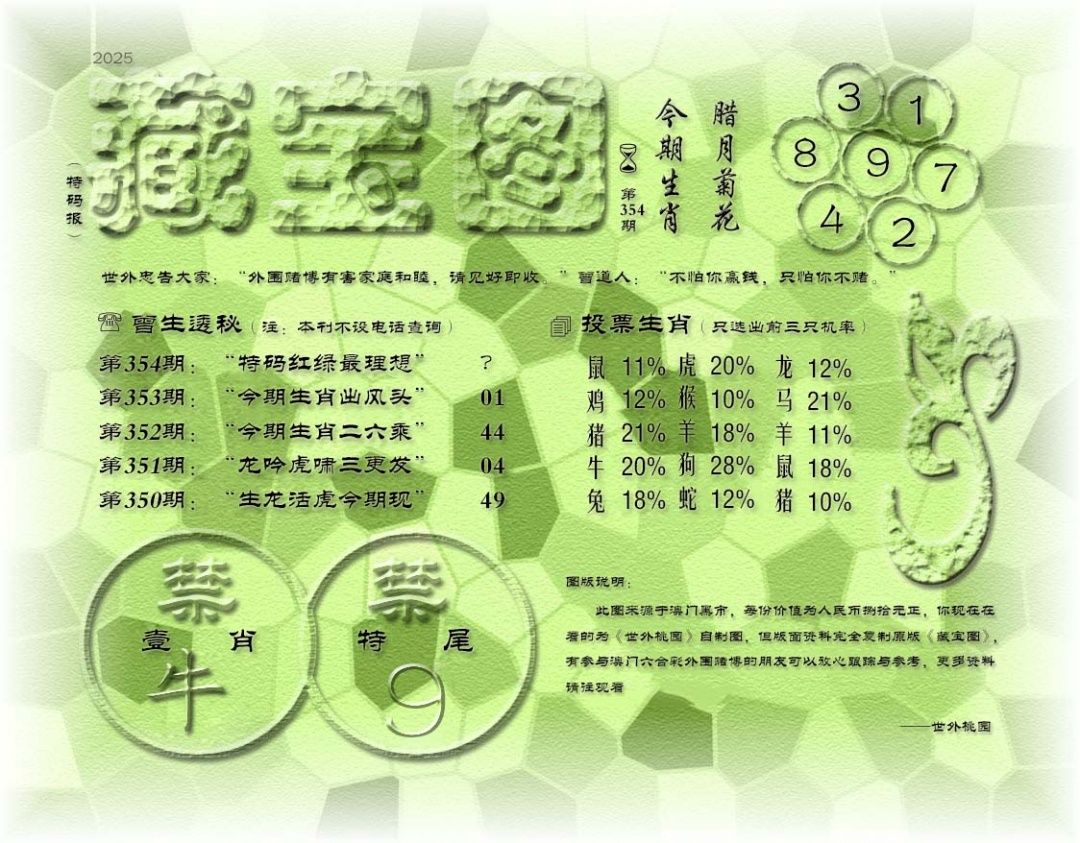 354期老《藏宝图》[图]