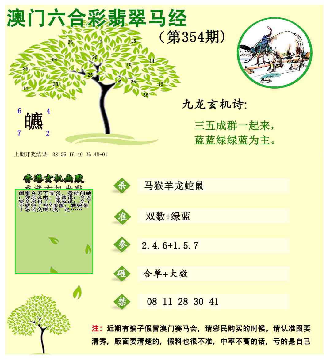 354期翡翠马经[图]