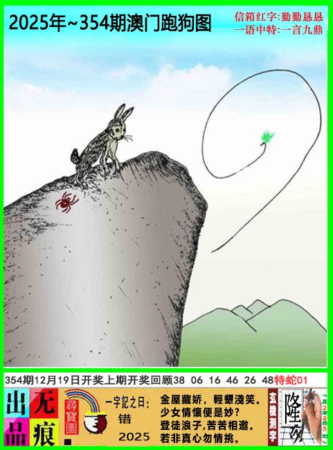 354期澳门跑狗无痕版[图]