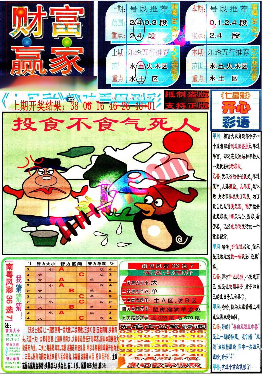 354期财富赢家（七星彩）[图]