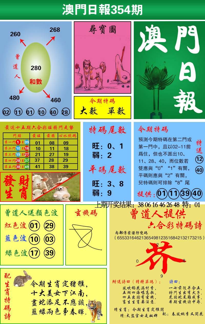 354期澳门日报[图]