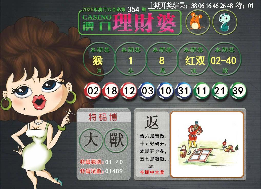 354期澳门理财婆[图]