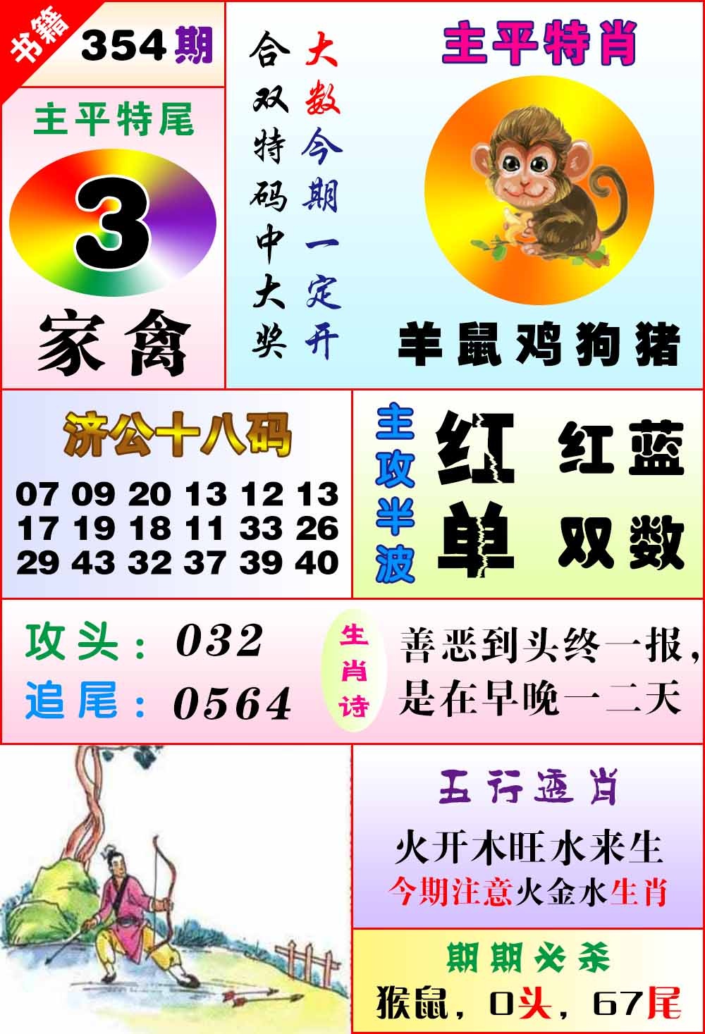 354期澳门狗头铡[图]