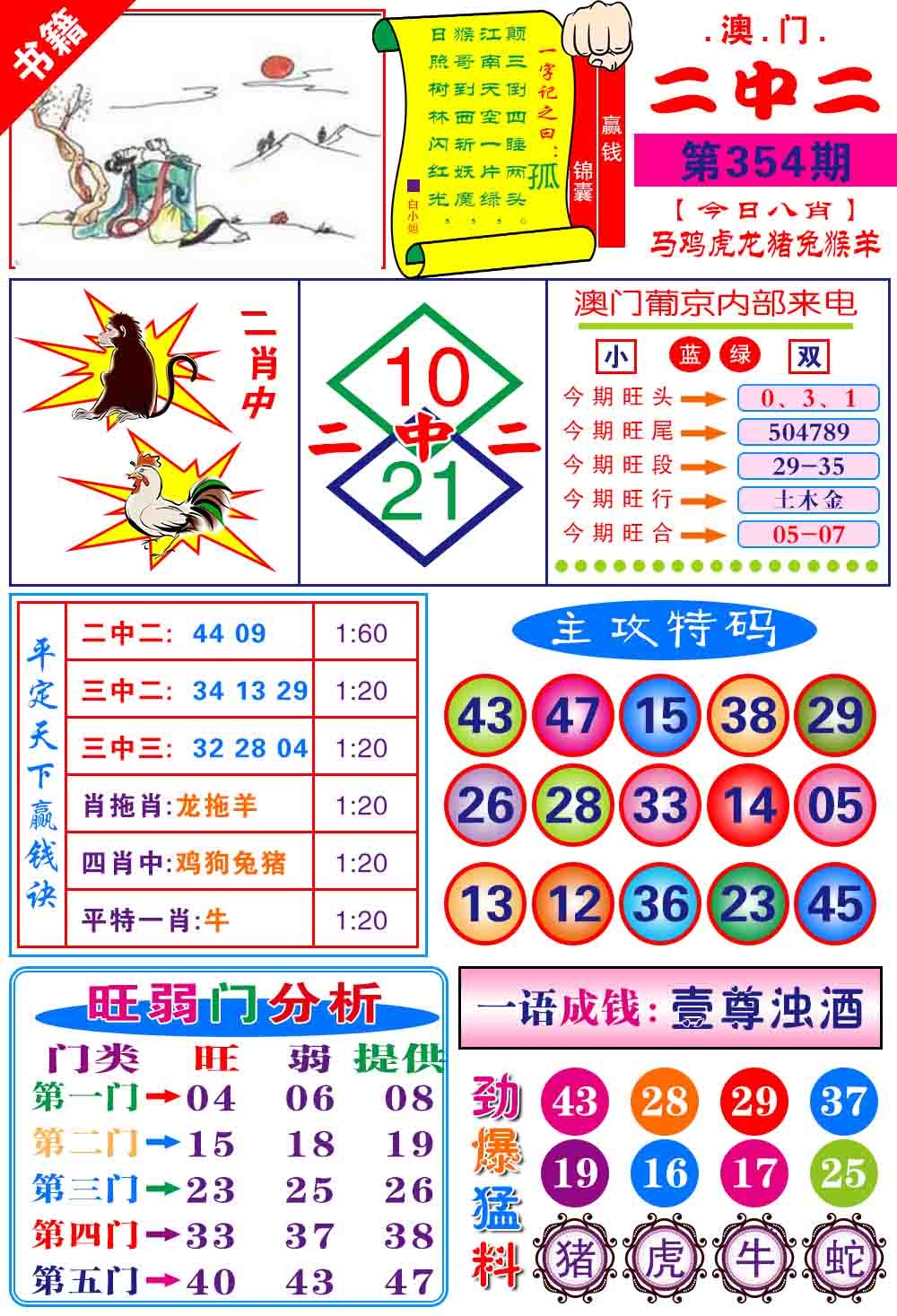 354期澳门平天下[图]