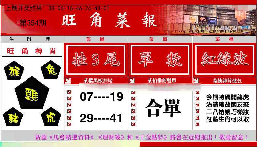 354期旺角菜报[图]
