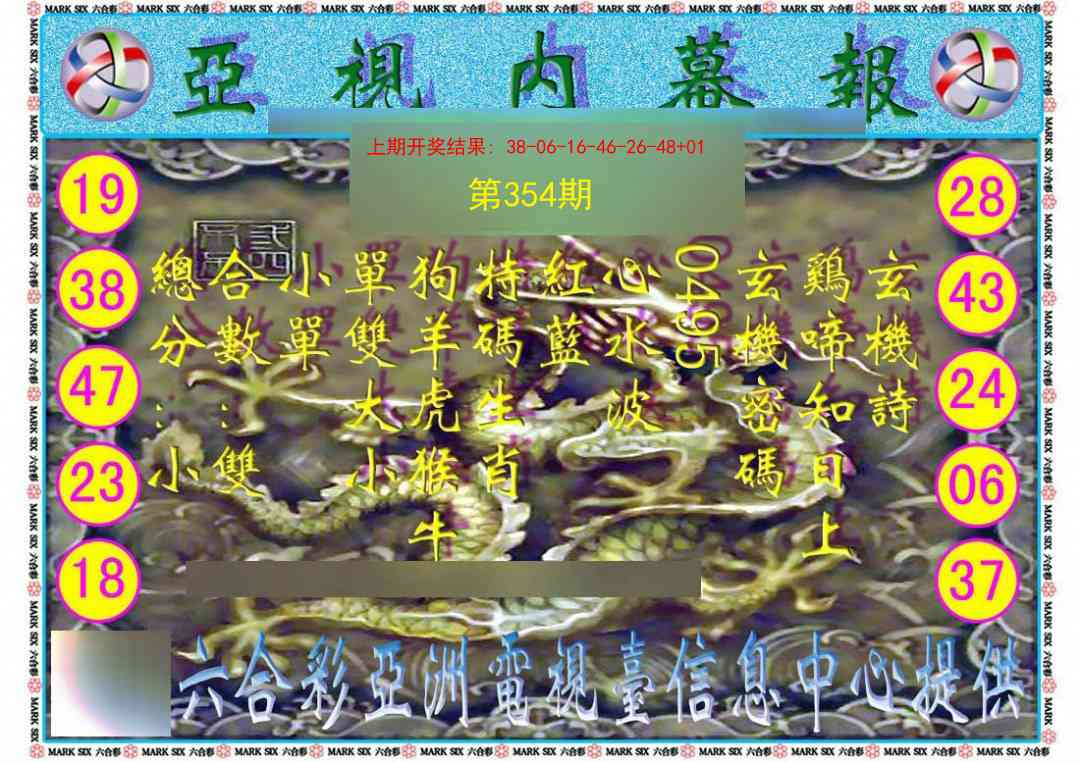 354期亚视内幕报[图]