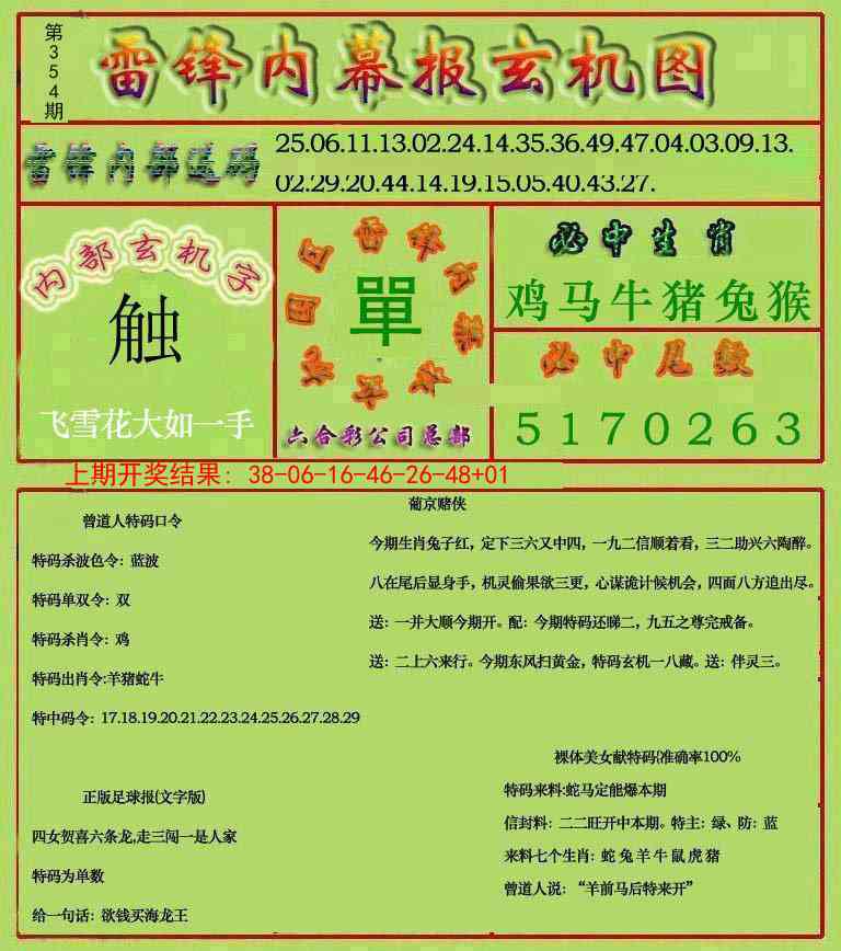 354期雷锋玄机报[图]