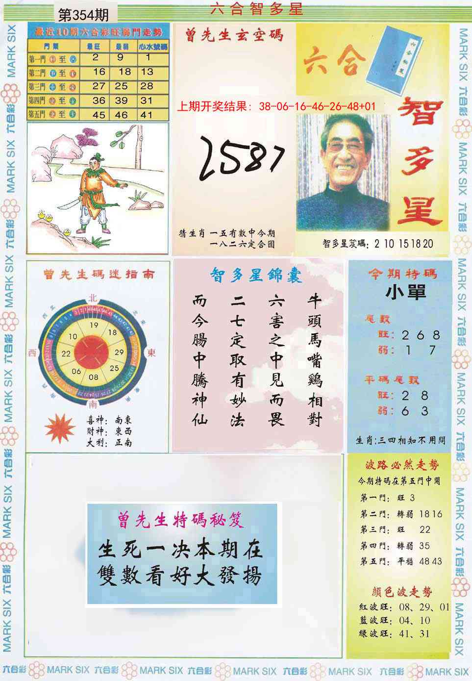 354期六合智多星[图]