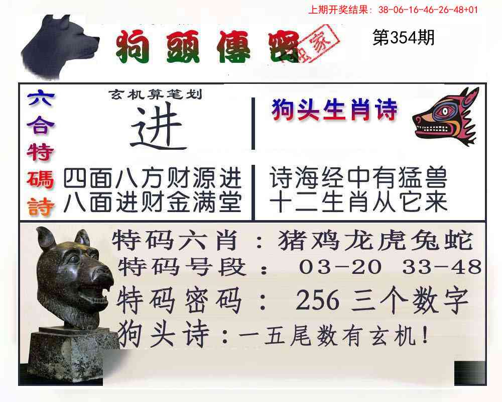 354期狗头传密[图]
