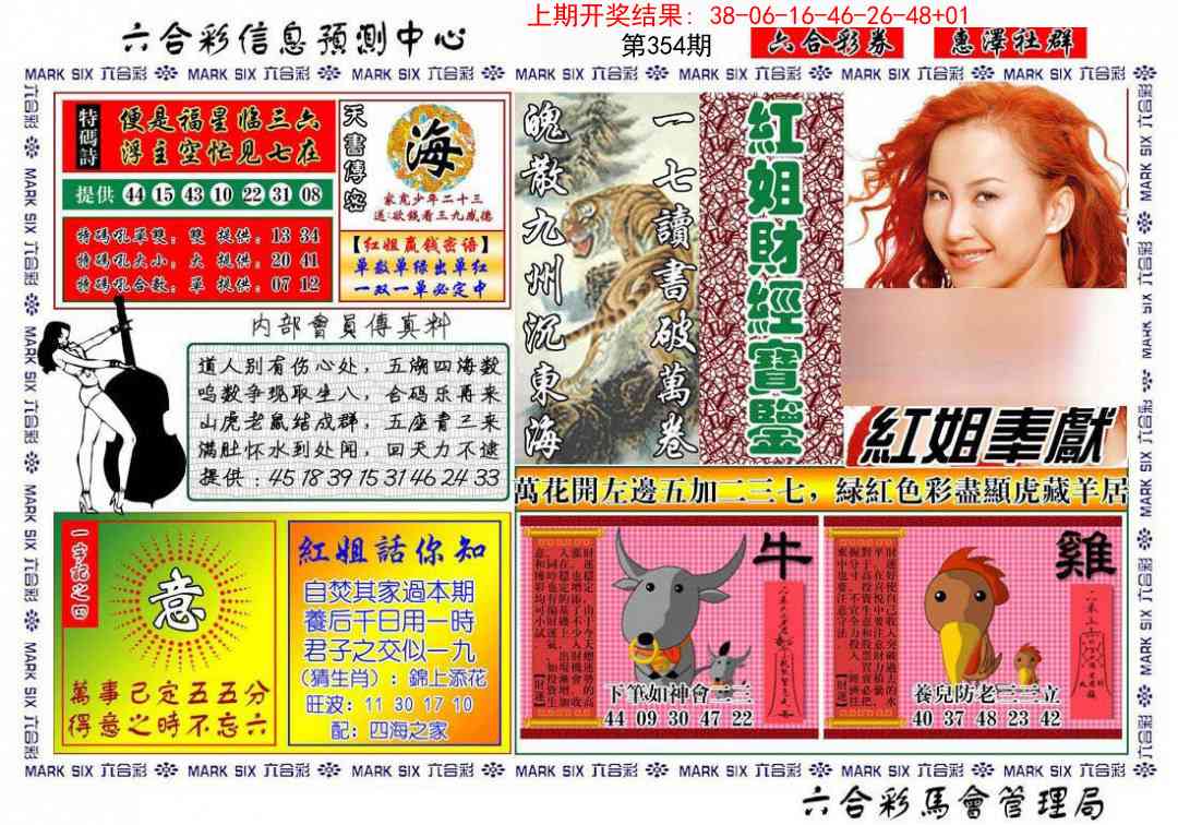 354期红姐财经宝鉴[图]