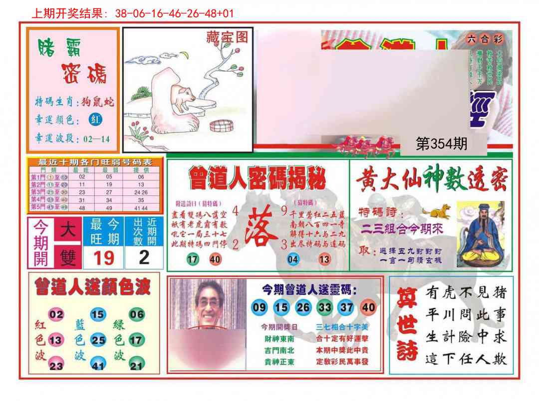 354期赢钱一经[图]